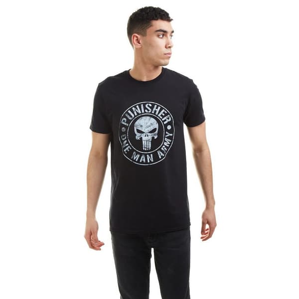 The Punisher T-shirt med enmansarmé för män