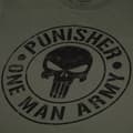 Miniatyrbild 3 av 4: The Punisher T-shirt med enmansarmé för män