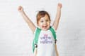 Miniatyrbild 5 av 5: Barn vit T-shirt Pappas Lilla Prinsessa