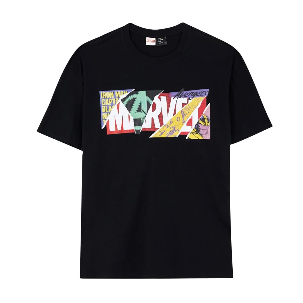 Marvel Barnens pojkar Scrapbook Logo T-Shirt