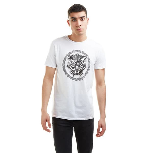 Black Panther T-shirt med logotyp för män