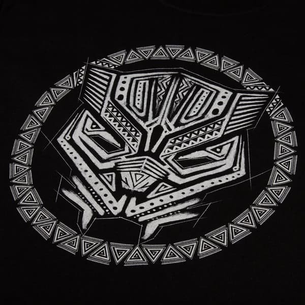 Black Panther T-shirt med logotyp för män