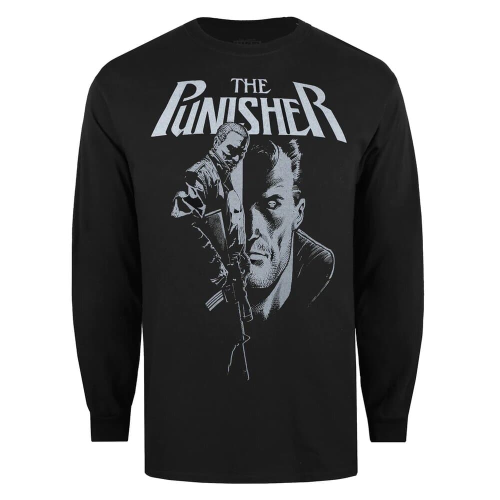 The Punisher Långärmad T-shirt med långärmad skjorta för män