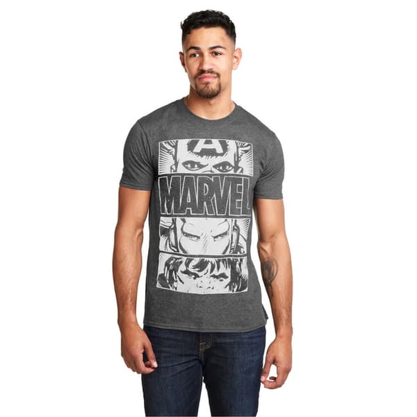 Marvel Herre Heroes Eyes Light T-shirt
