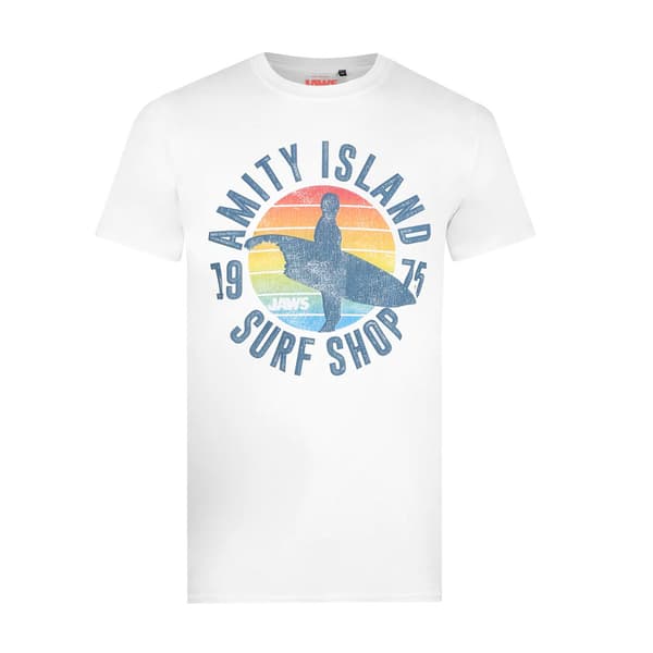 Jaws Mens Amity Surf Shop T-Shirt