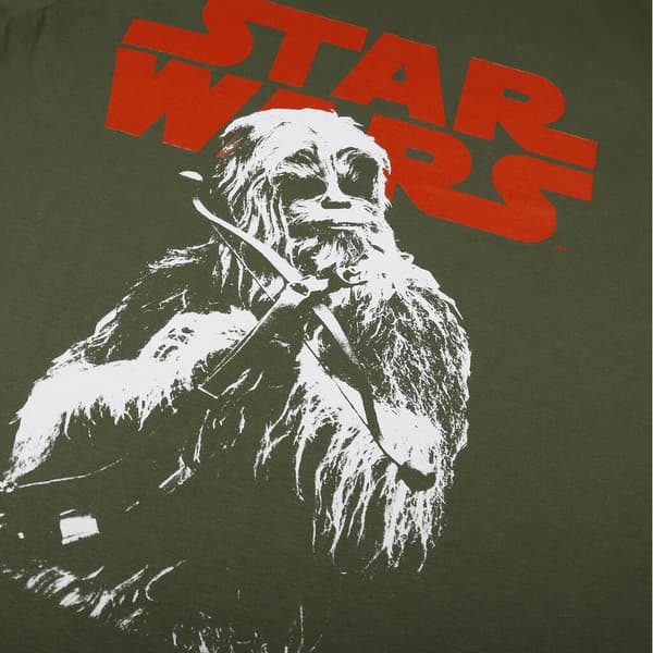 Star Wars Mens Chewbacca Crossbow T-Shirt