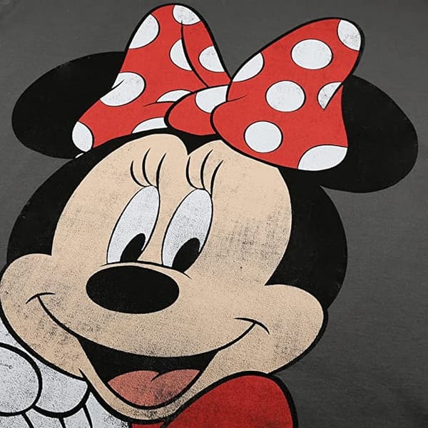 Disney Womens/Ladies Minnie Mouse Smile T-Shirt