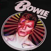 David Bowie Womens/Ladies Rainbow T-Shirt