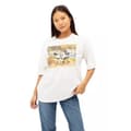 Pikkukuva 3 / 3: Disney Womens/Ladies Lakeside Mickey & Minnie Mouse Oversized T-Shirt
