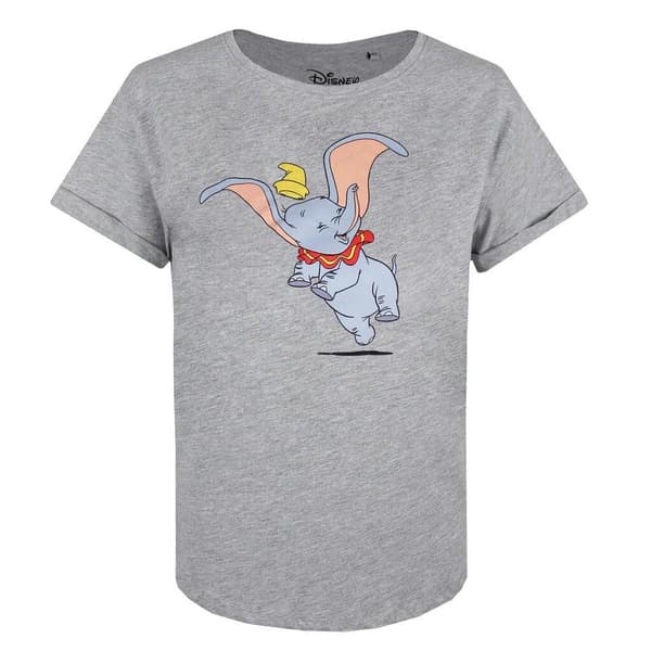 Dumbo Dame/Dame Happy bomulds-T-shirt