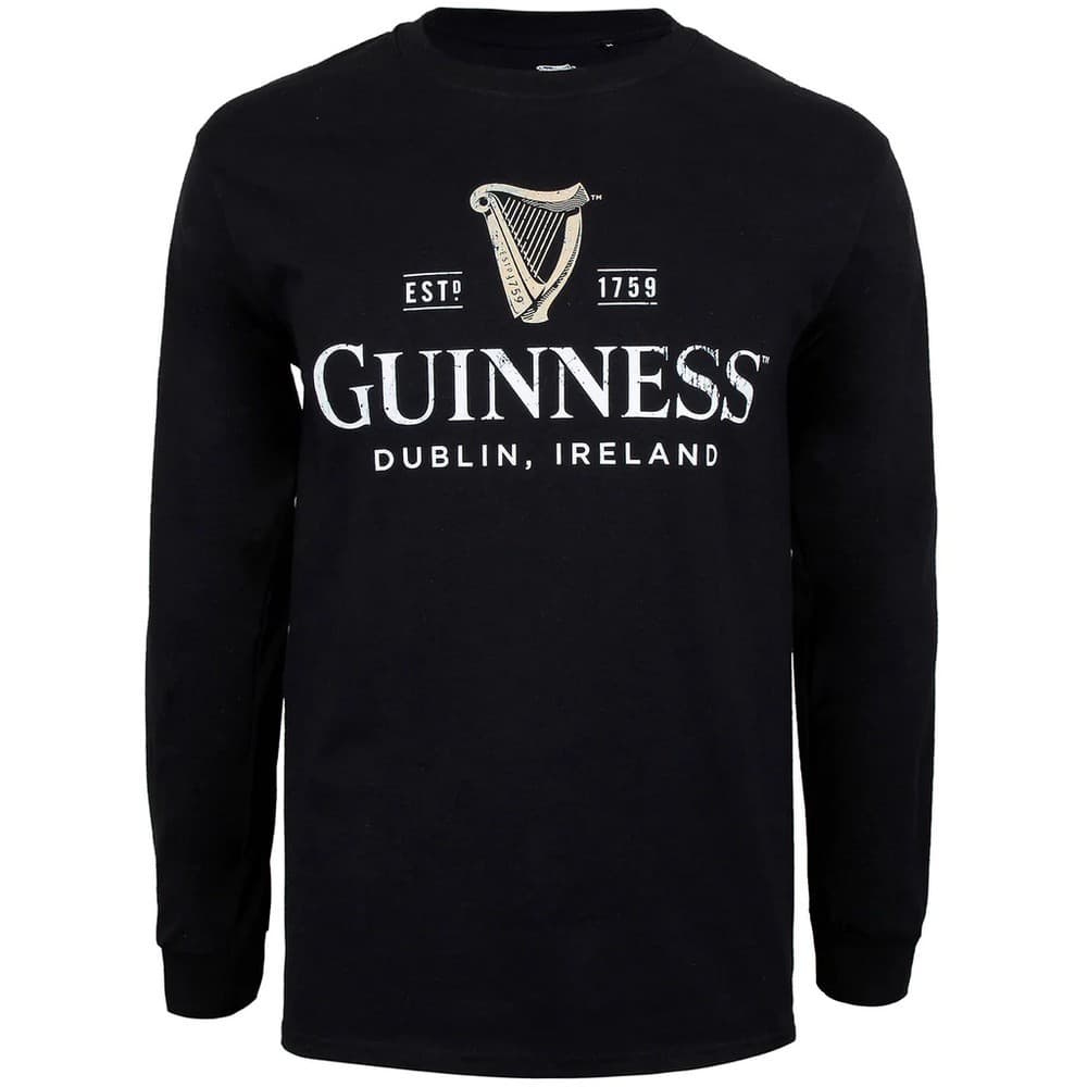 Guinness Herr Harp långärmad T-shirt