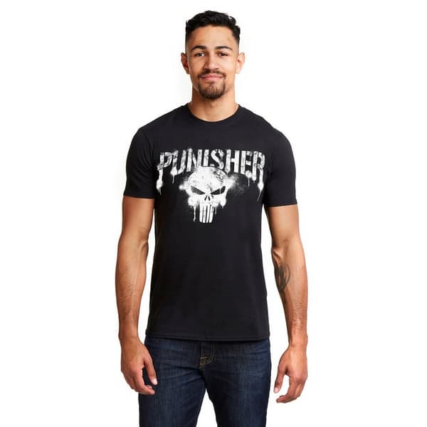The Punisher Mens Text T-Shirt