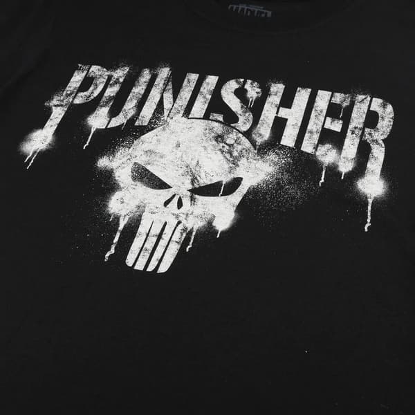 The Punisher Mens Text T-Shirt