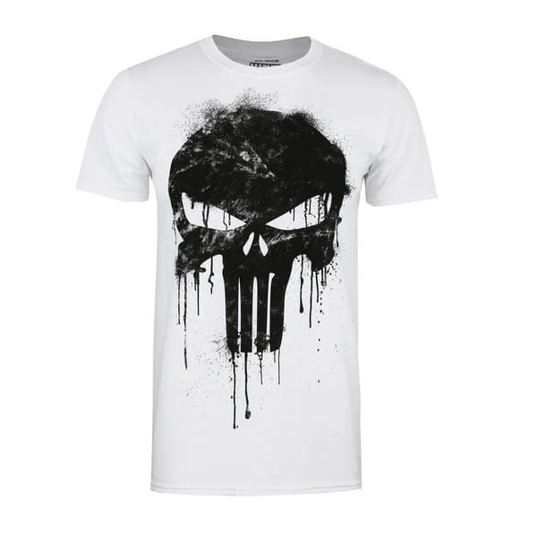 The Punisher T-shirt för män med dödskalle