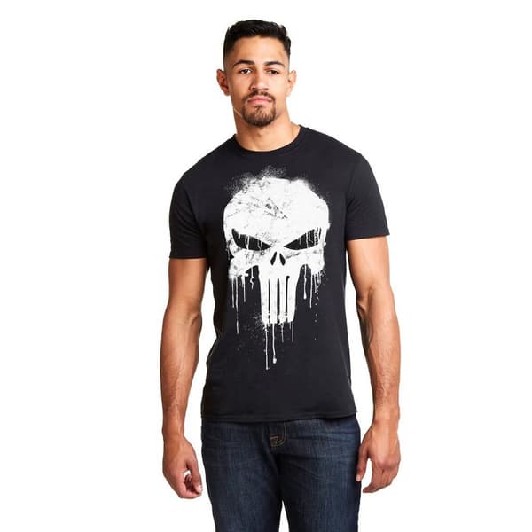 The Punisher T-shirt för män med dödskalle