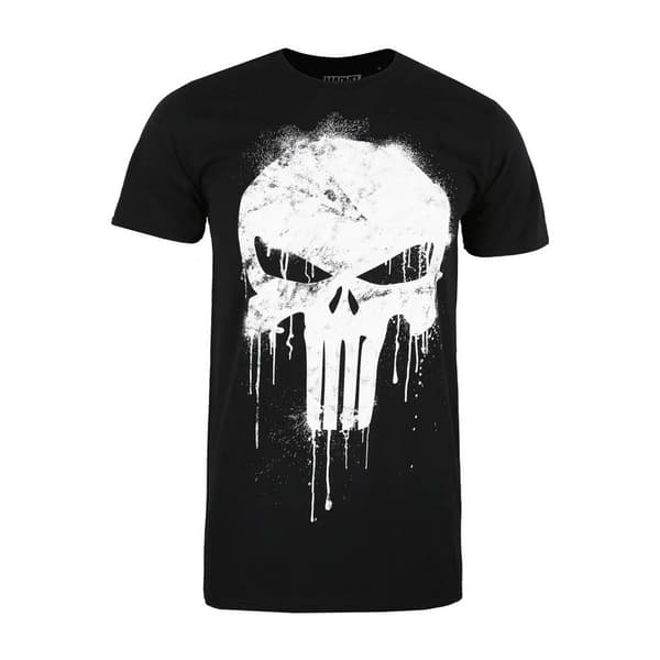 The Punisher T-shirt för män med dödskalle