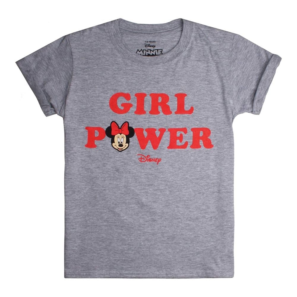 Disney Flickor Girl Power Minnie Mouse T-Shirt