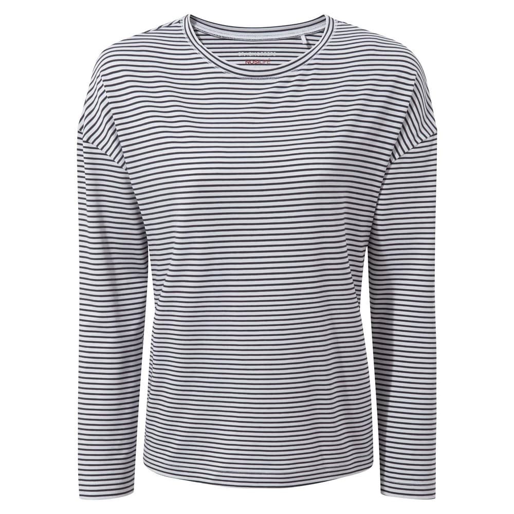 Craghoppers Kvinnor/Damer Nosilife Cora randig långärmad T-shirt med randiga mönster
