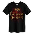 Miniatyrbillede 1 af 2: Amplified Unisex voksen Bat Blood Hollywood Vampires logo T-shirt