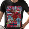 Miniatyrbild 1 av 4: Erling Haaland T-shirt - Man City & Norge spelare tröja svart