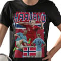 Miniatyrbild 1 av 4: Erling Haaland T-shirt - Man City & Norge spelare tröja svart