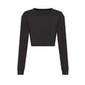 Miniatyrbilde 1 av 2: Awdis Womens/Ladies Heather Cropped Long-Sleeved T-Shirt