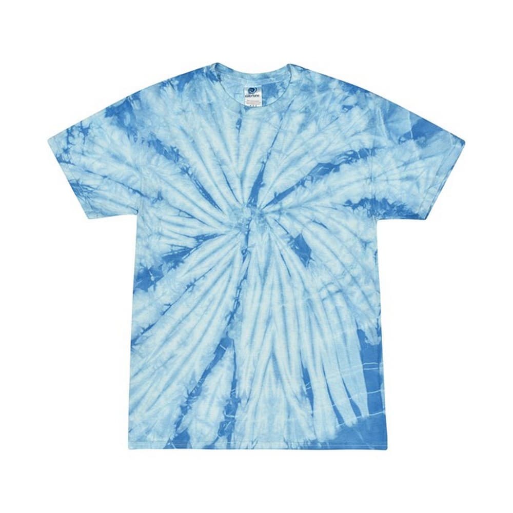 Colortone Unisex vuxen spindel Tie Dye T-Shirt