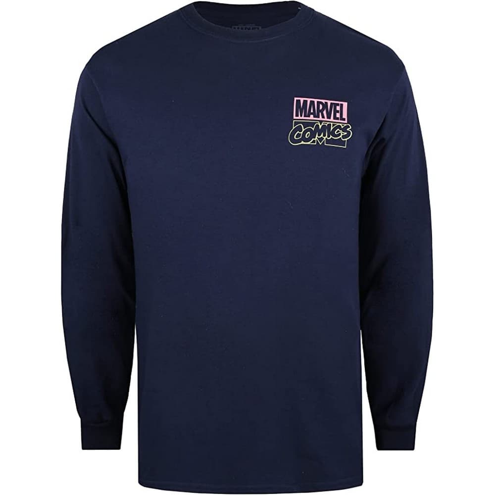 Avengers Mens Assemble långärmad T-shirt