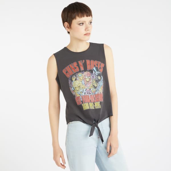 Amplified Dame/Damer Use Your Illusion Guns N Roses T-shirt