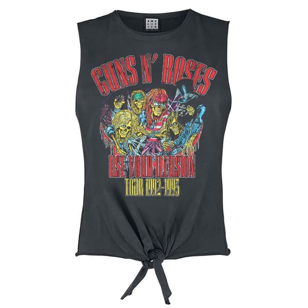 Amplified Dame/Damer Use Your Illusion Guns N Roses T-shirt