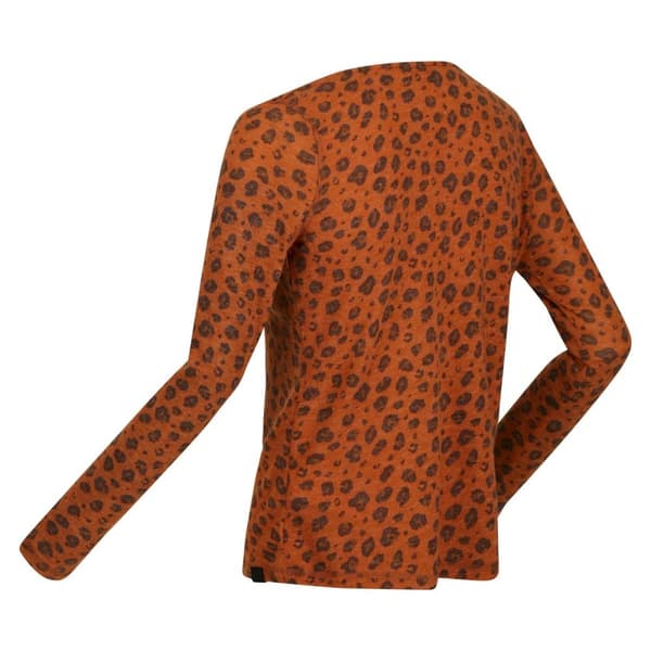 Regatta Frayda Frayda Leopard Print Cowl Neck Top för kvinnor och damer