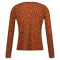 Miniatyrbild 2 av 4: Regatta Frayda Frayda Leopard Print Cowl Neck Top för kvinnor och damer