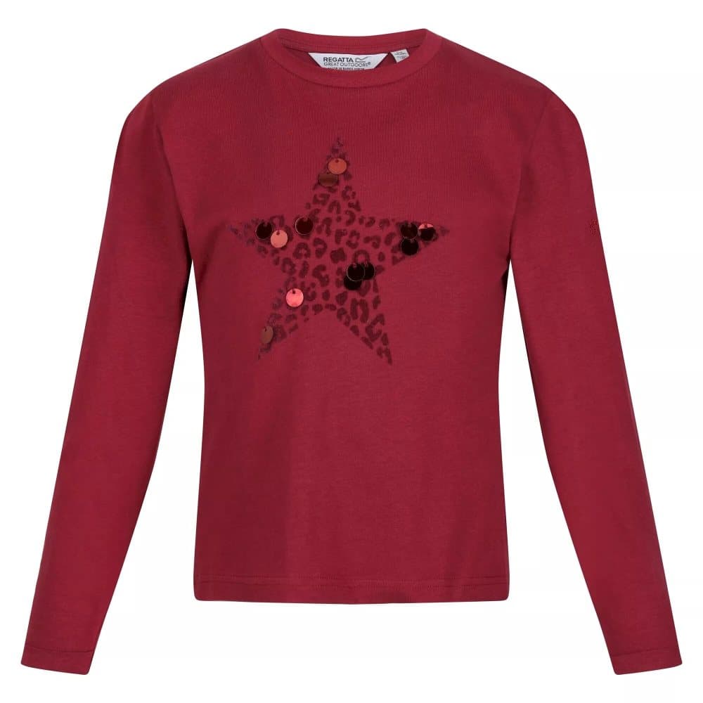 Regatta Barn/Kids Wenbie III Stars långärmad T-shirt med lång ärm