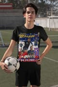 Miniatyrbild 4 av 4: Mbappe Svart 10 t-shirt France stil VM