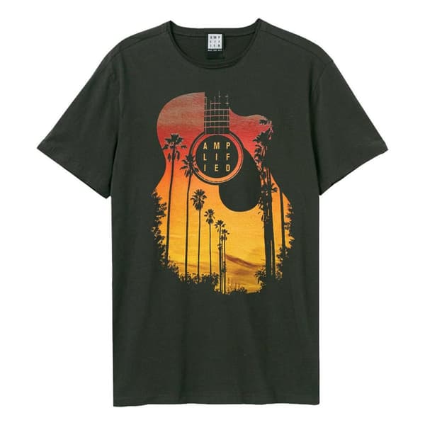 Amplified Unisex T-Shirt för vuxna med solnedgång
