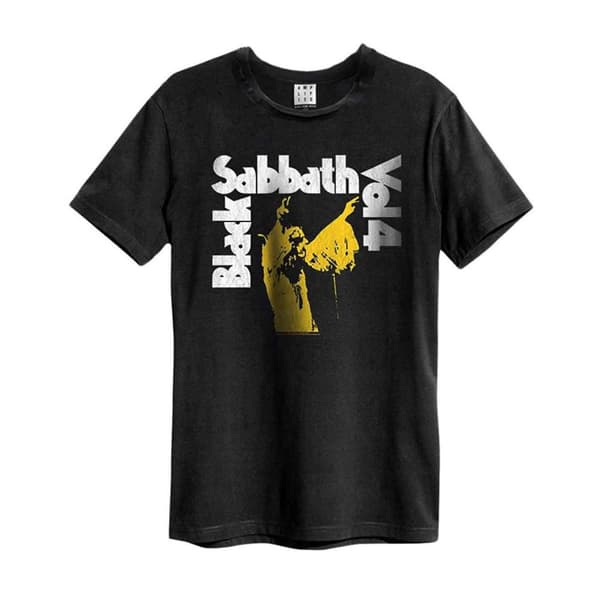 Amplified Unisex Adult Vol 4 Black Sabbath T-Shirt Black XL