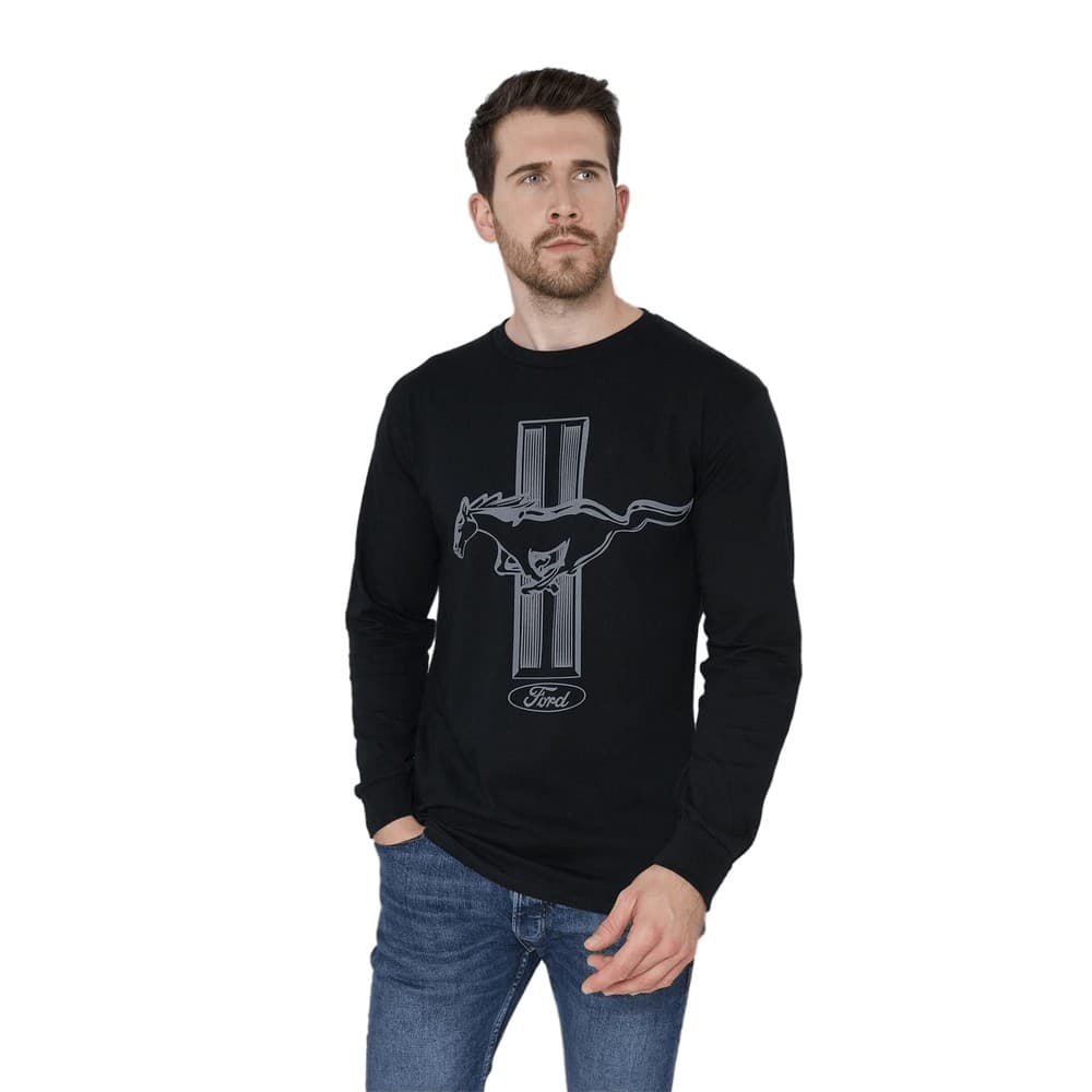 Ford Mustang Podium långärmad T-shirt för herrar