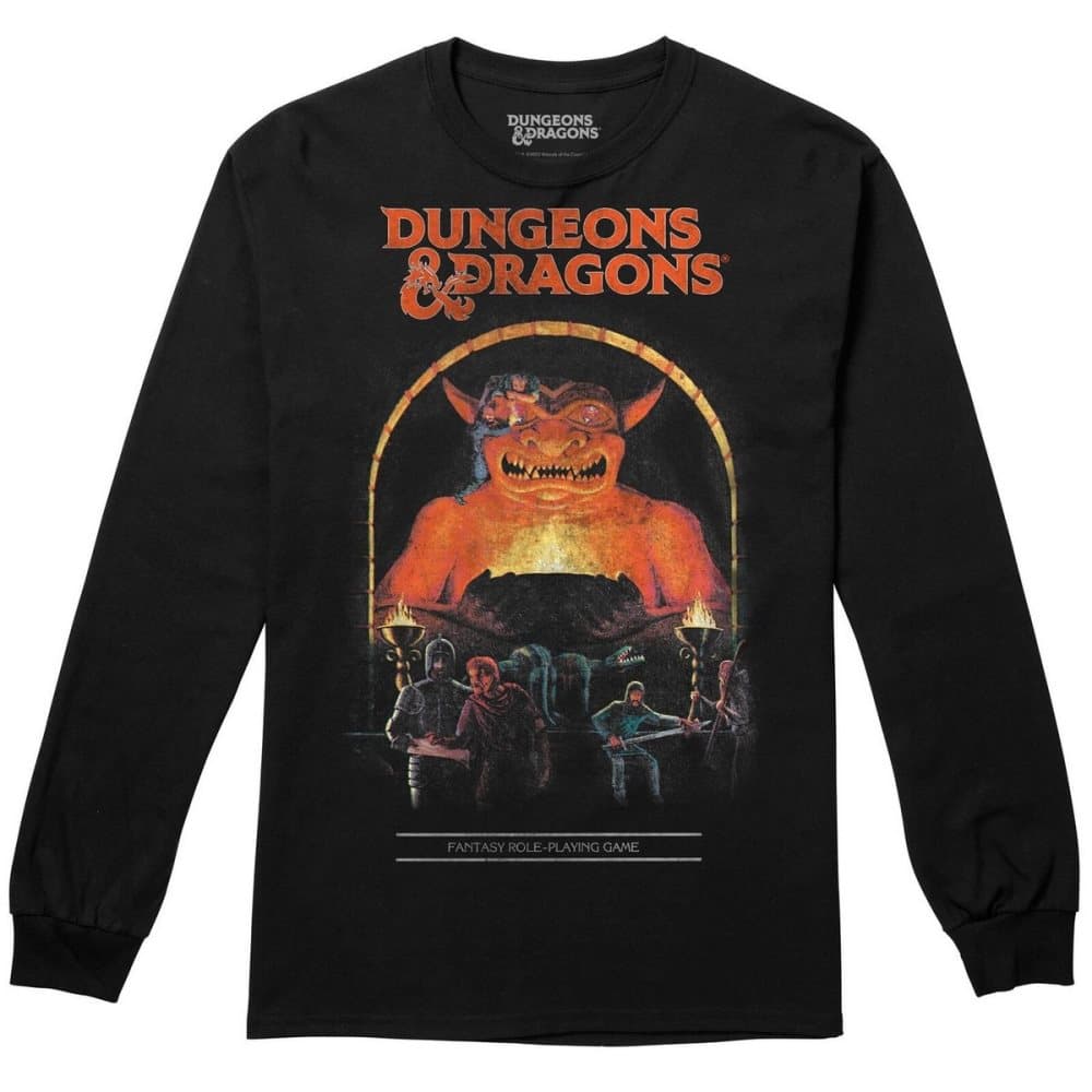 Dungeons & Dragons Mens The Roleplayer långärmad T-Shirt