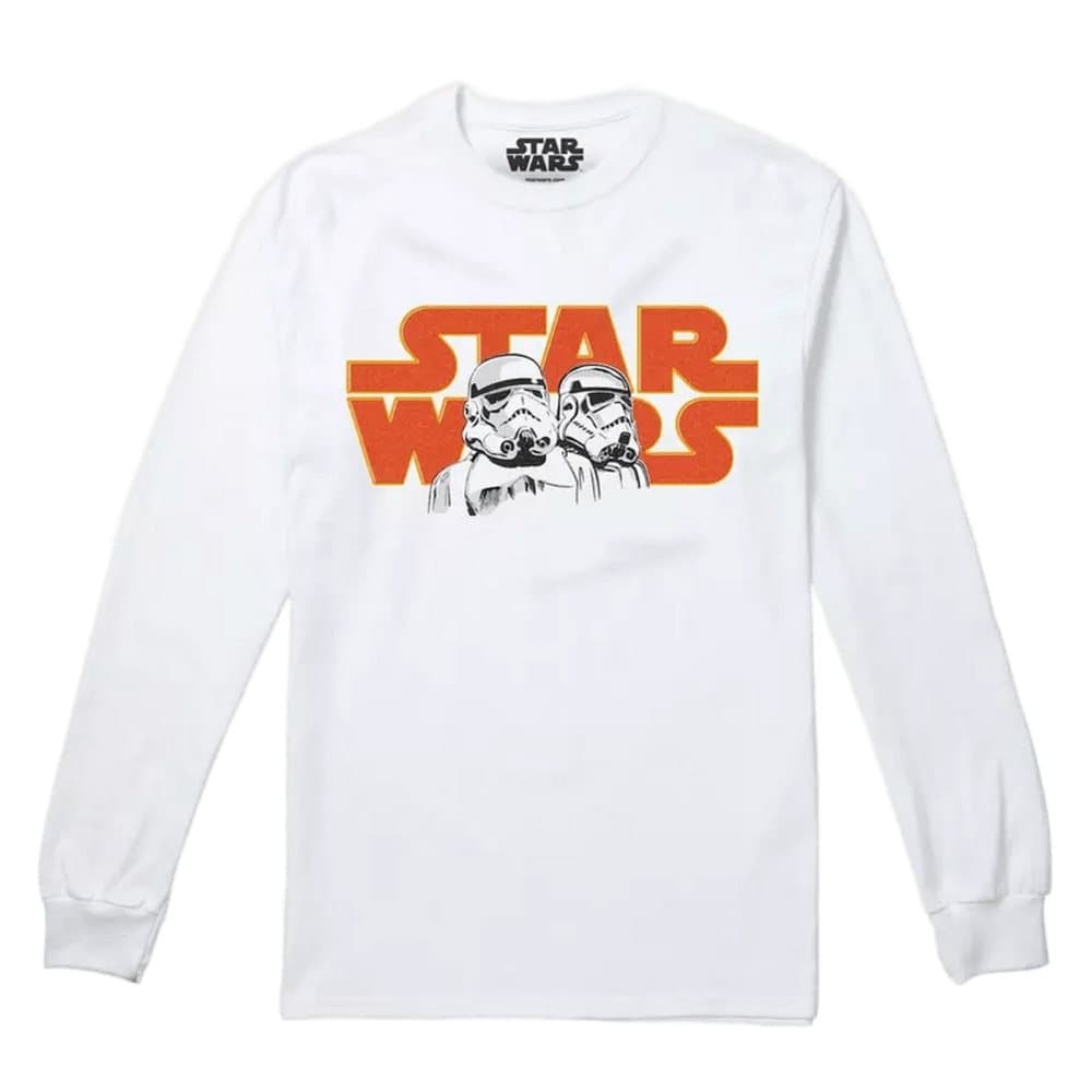 Star Wars Mens Trooper Pair långärmad T-shirt för män