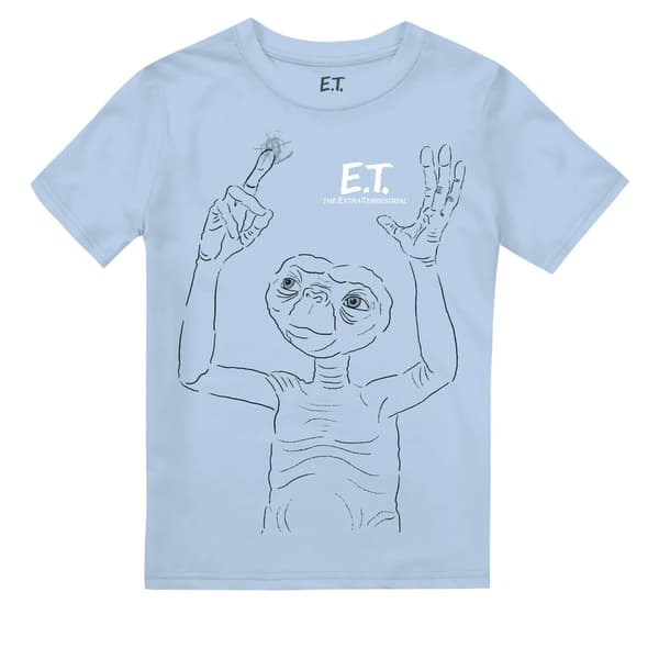 E.T. the Extra-Terrestrial Boys Come Home T-Shirt Light Blue 9-10 Years