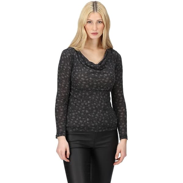 Regatta Kvinnor/Damer Frayda Animal Print Cowl Neck Top med djurtryck