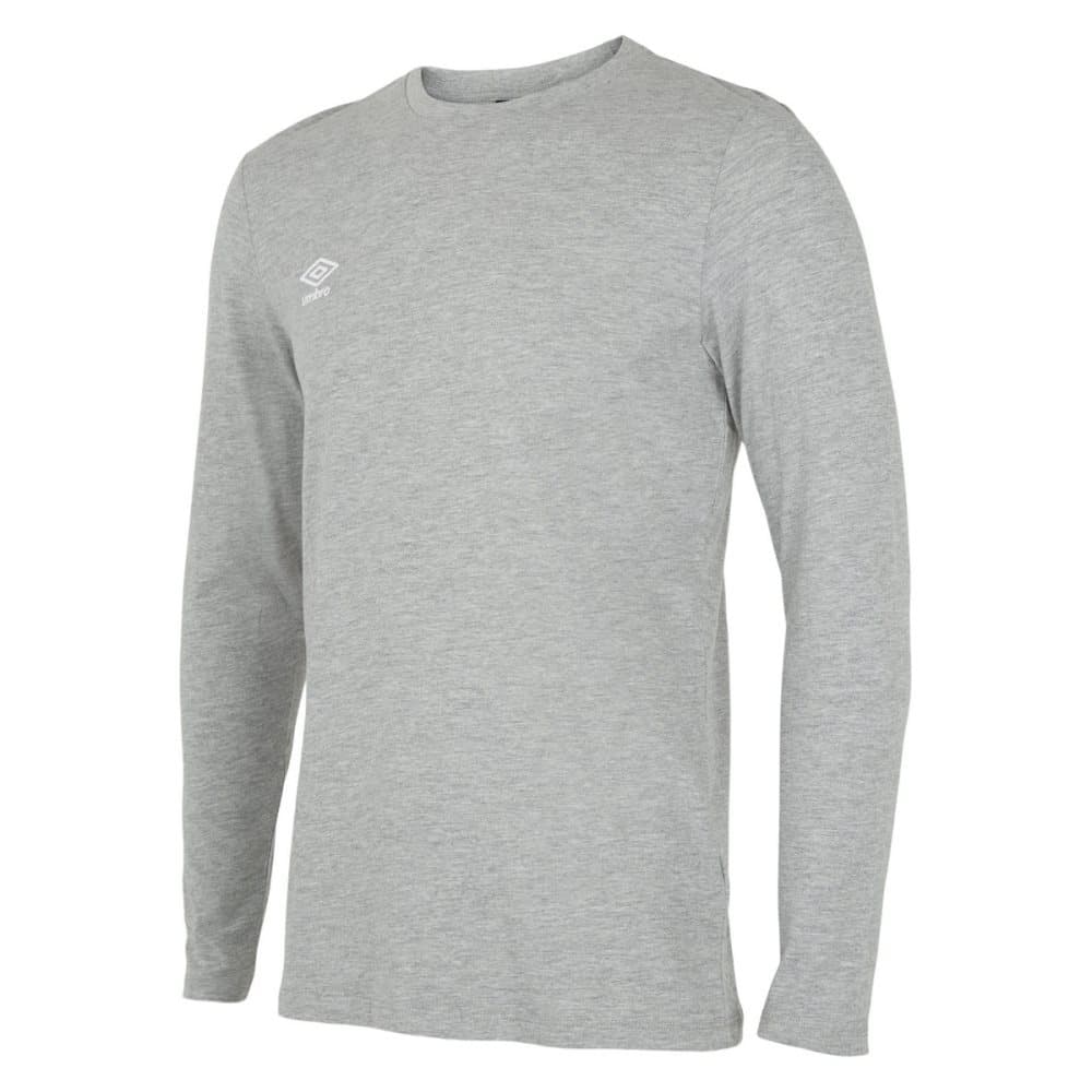 Umbro Långärmad T-shirt med staplad logotyp för män