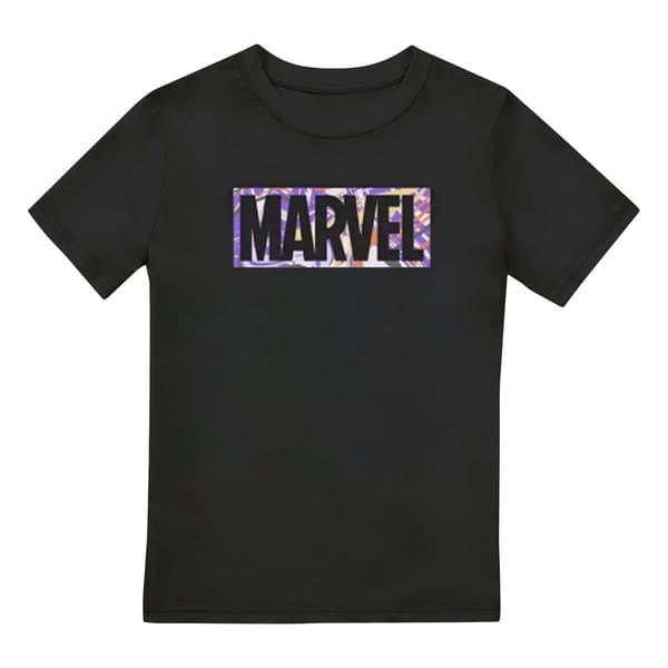 Marvel T-shirt med målad effekt för pojkar