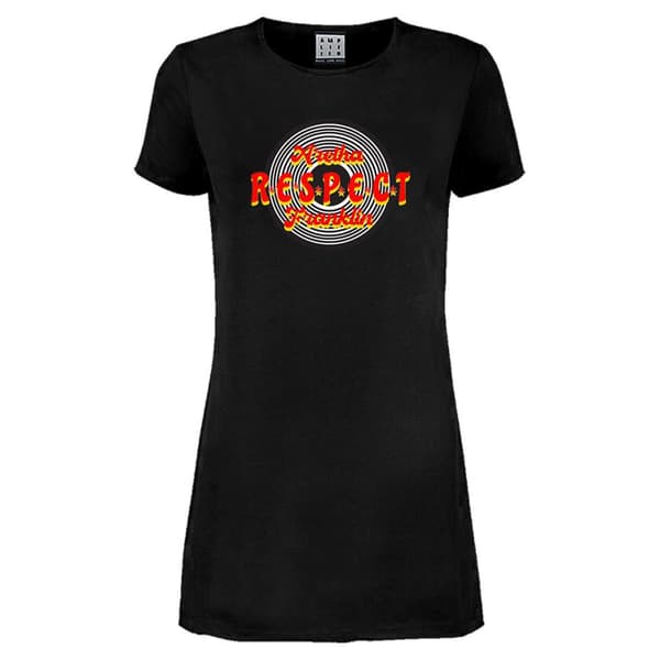 Amplified Dame/Damer Respect Aretha Franklin T-shirt Kjole