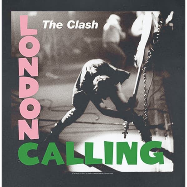 Amplified Dame/Ladies London Calling The Clash T-shirt