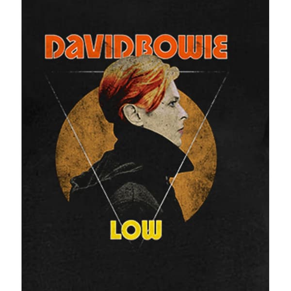 Amplified Dame/Dame lav David Bowie T-shirt kjole