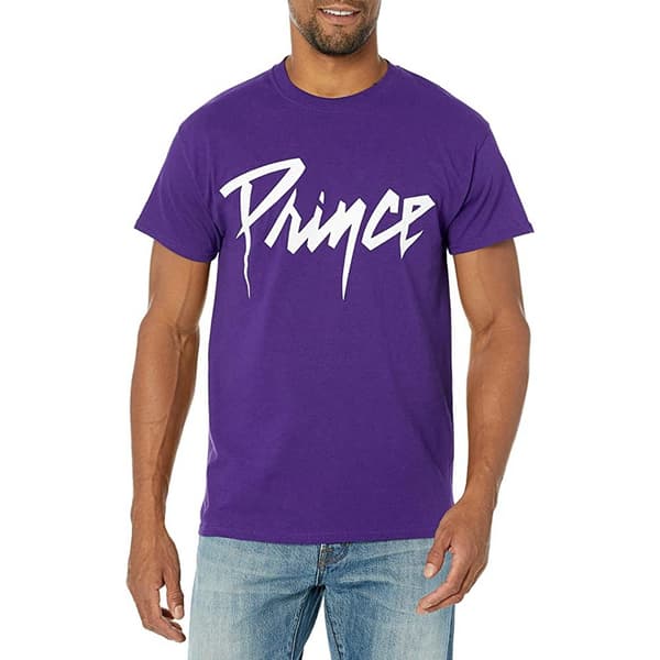 Prince Unisex T-shirt med logo til voksne
