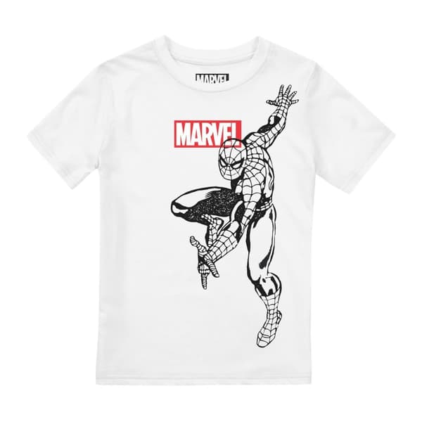Spider-Man Boys Outline T-Shirt