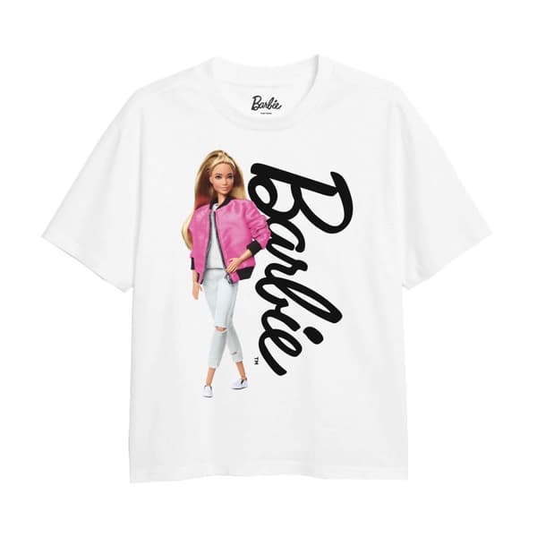 Barbie Girls Iconic T-Shirt White 9-10 Years