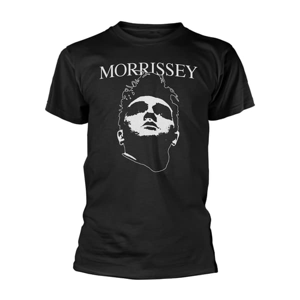 MORRISSEY - T-SHIRT, FACE LOGO (BLACK) XXL